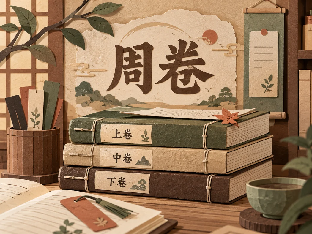 周卷整理图